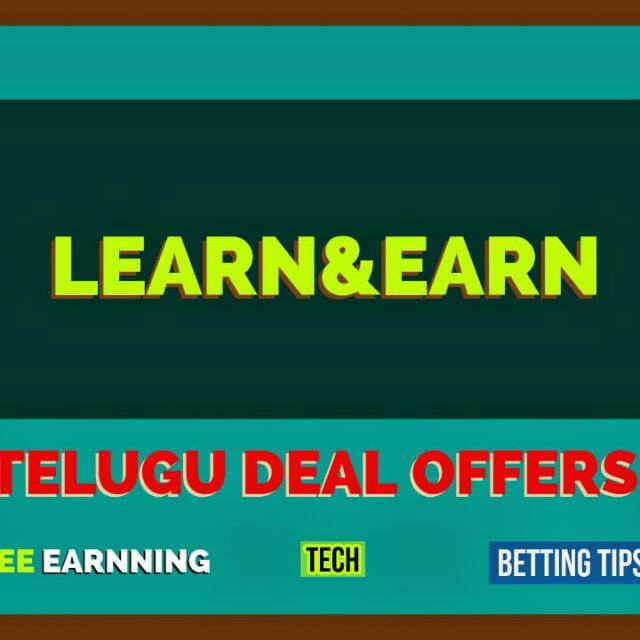 ? LEARN AND EARN ?