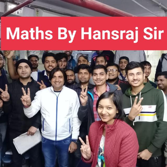 Maths By Hansraj Sir?