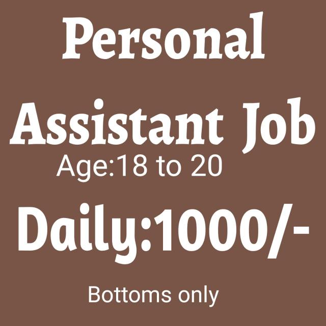 Personal assistant job