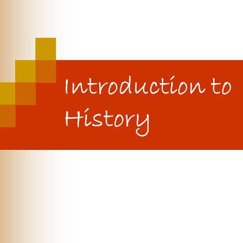 INTRODUCTION TO HISTORY Whatsapp group