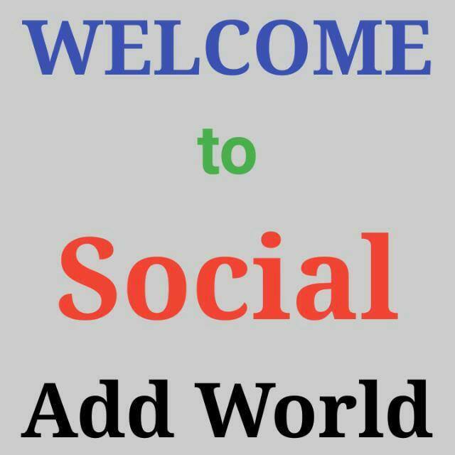 ?Social Add world job?