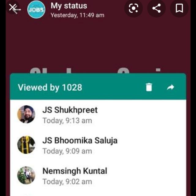 Whatsapp save for save ?