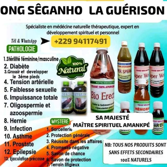 ☘️ONG SEGANHO LA GUÉRISON☘️
