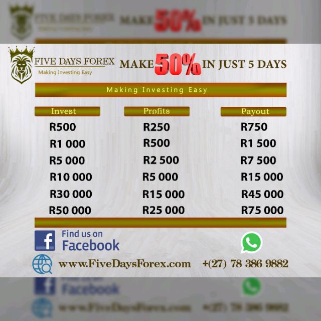 02 Five Days Forex Whatsapp group