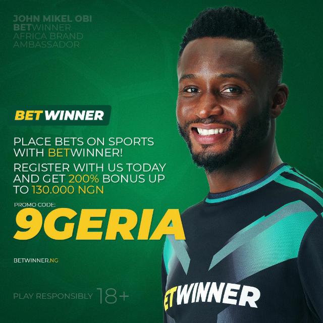 CODE PROMO BETWINNER: 9GERIA ?