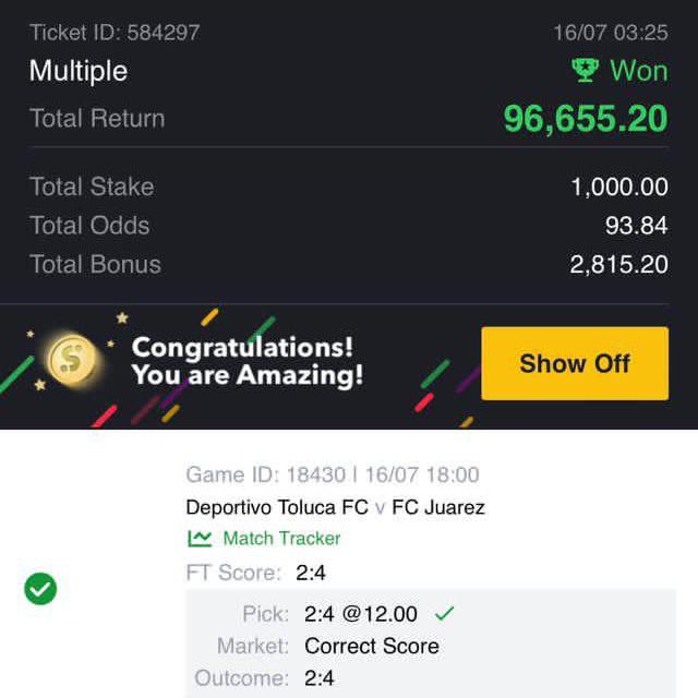 ??TWO CORRECT FIXED SCORE ODDS ????