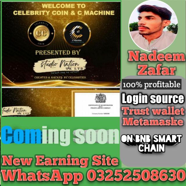 ✌️Celebrity coin earning ?