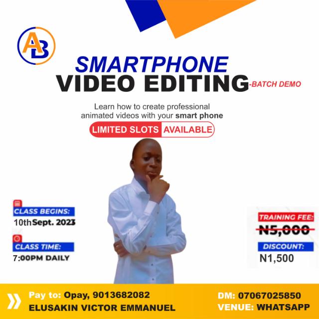 Video editing Mastery class ??