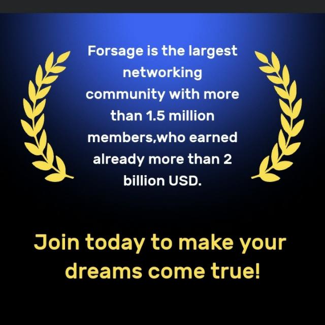 Forsage life time earning