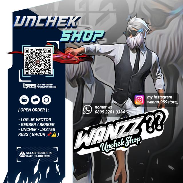 WANZZ UNCHEK SHOP Whatsapp group