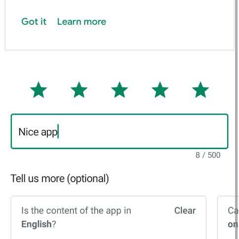 Review exchange Whatsapp group