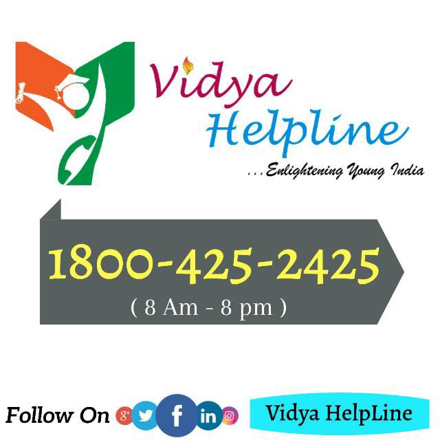 Vidya helpline?✏