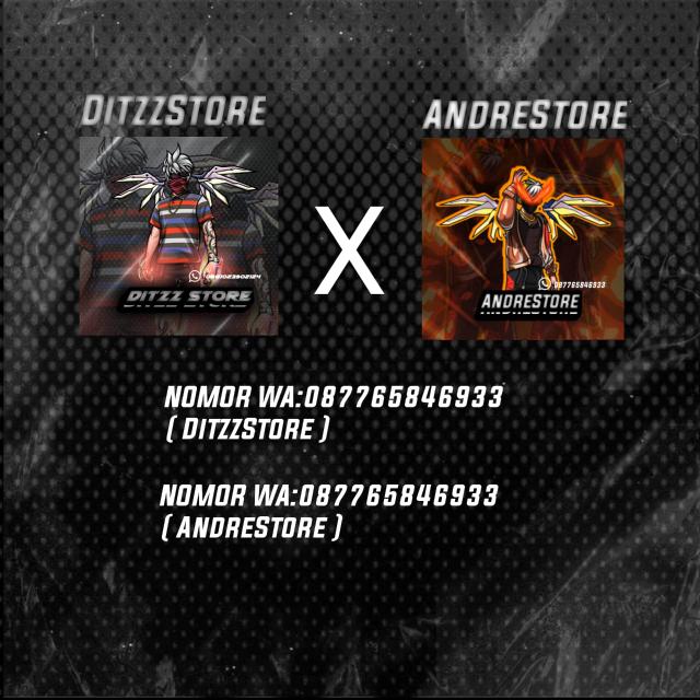 STOK|| DITTZZ X ANDRE STORE