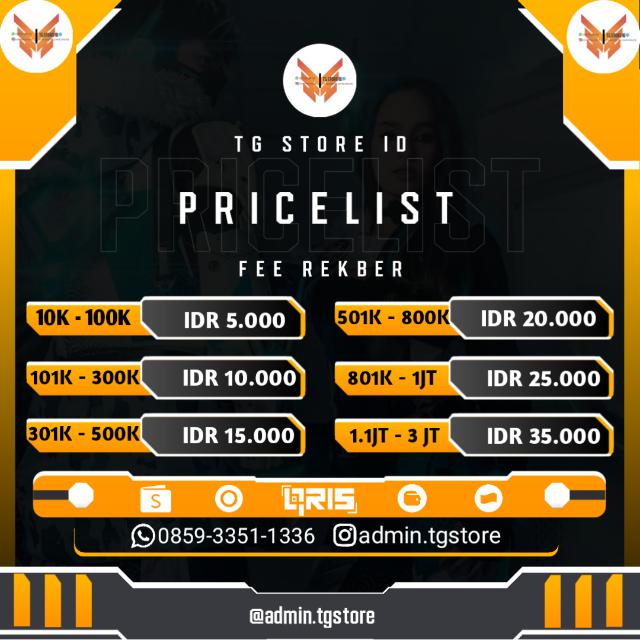 JB || TG STORE ID