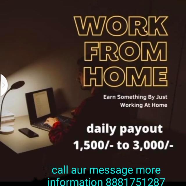 Online Work  from home