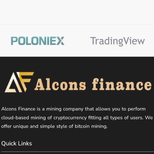 Alcons Finance company