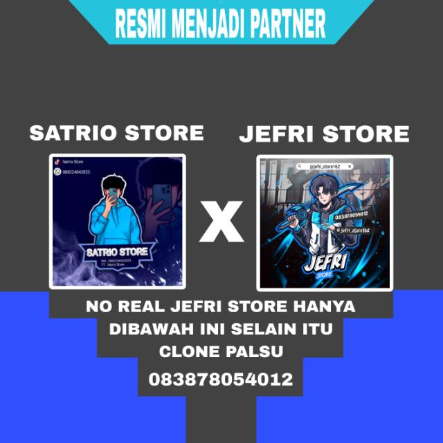 STOCK JEFRI STORE X SATRIO STORE Whatsapp group