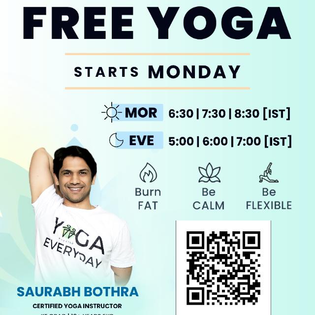 Free yoga registration