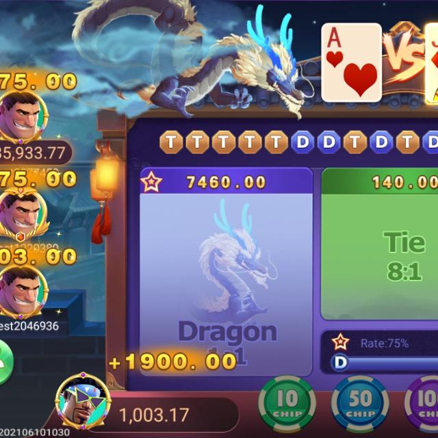 Dragon Vs tiger ernning Whatsapp group