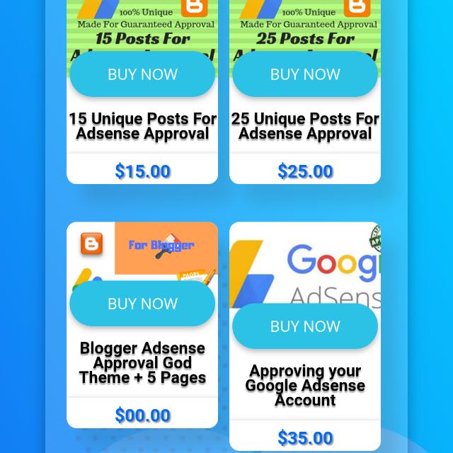 AdSence approval