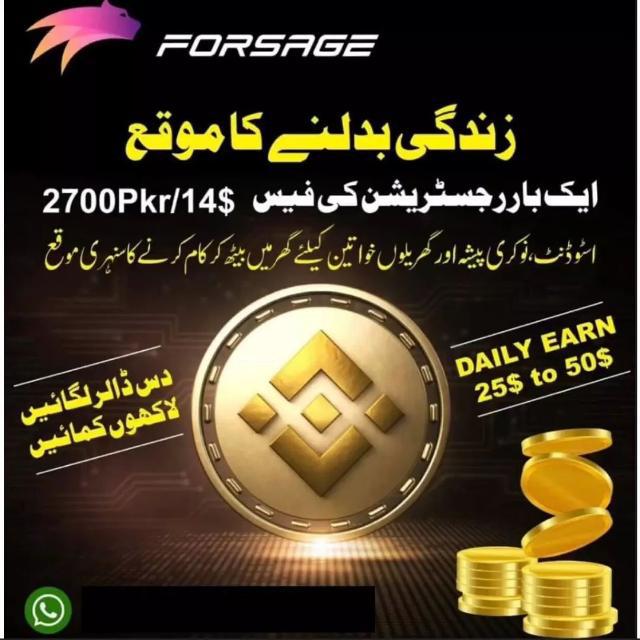 Forsage online Earning ??