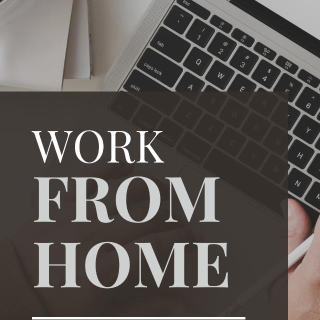 Online work from home