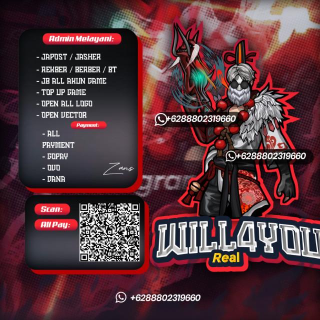 Info up orderkouta by WILL4YOU 