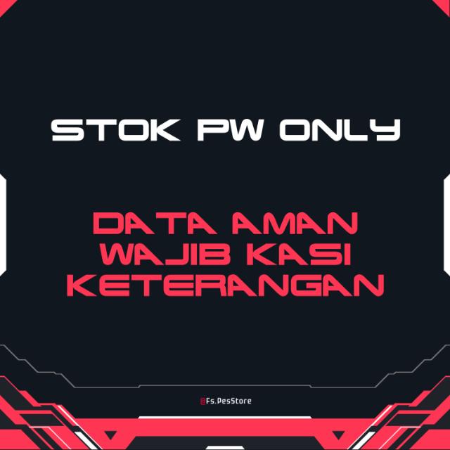 STOK PES DATMAN PW ONLY Whatsapp group