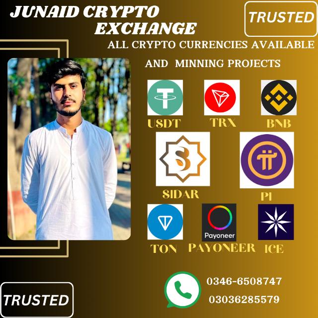 JUNAID CRYPTO MARKET ?