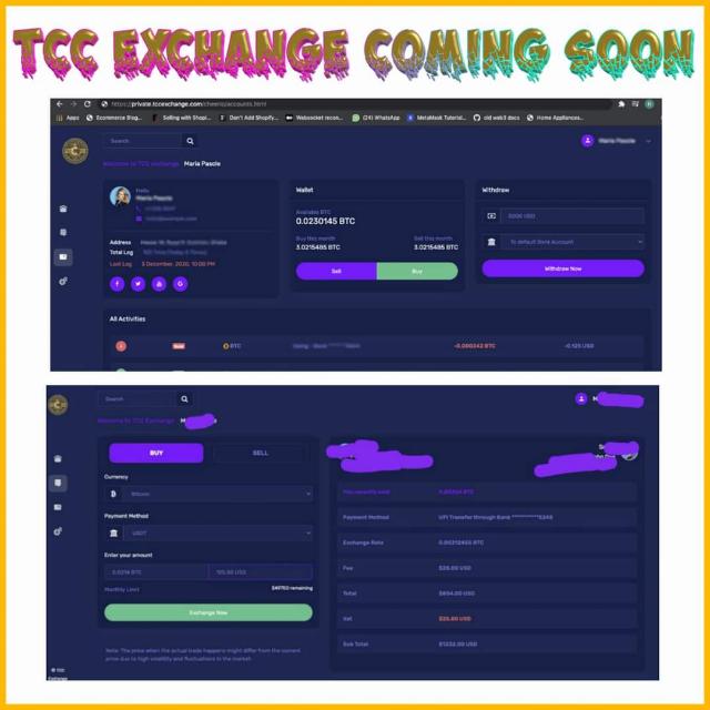 Tcc Exchange Comming Soon Whatsapp group