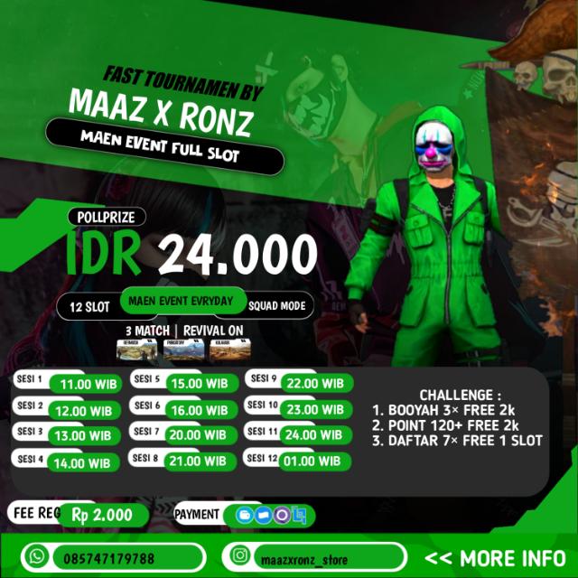 INFO TC MAAZxRONZ Whatsapp group