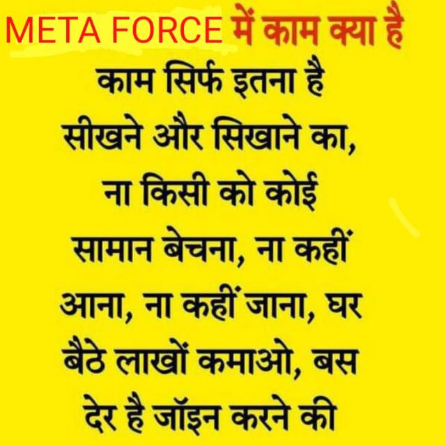 META FORCE ? forsage
