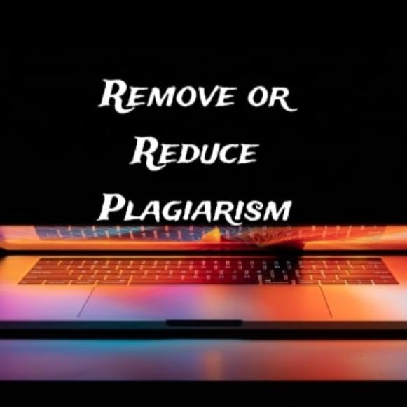 Plagiarism checking or removal service Whatsapp group
