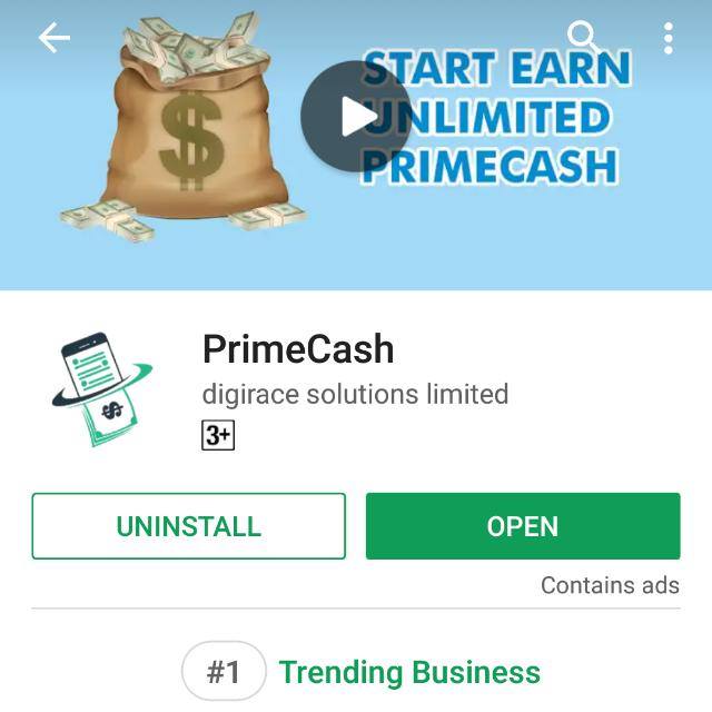 PrimeCash limited Whatsapp group