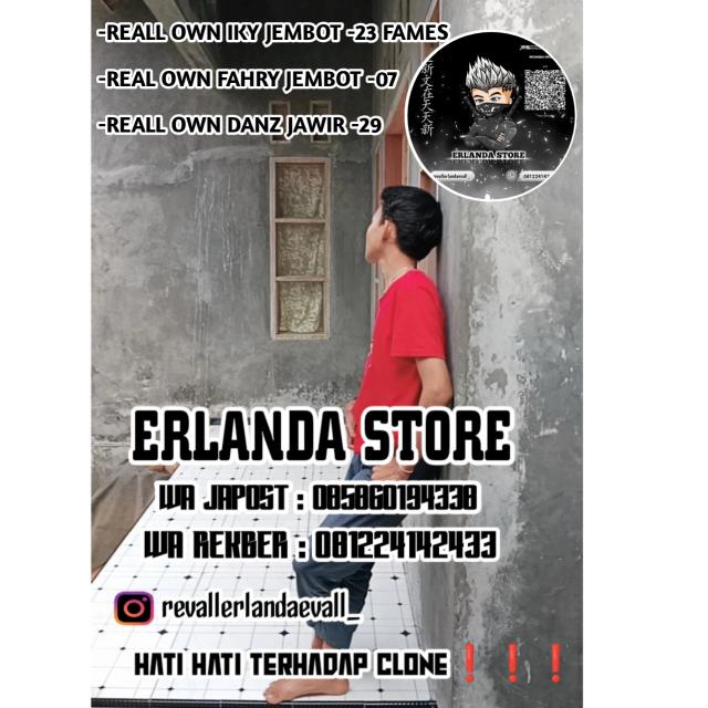 STOK ERLANDA STORE x OWN¹‼️