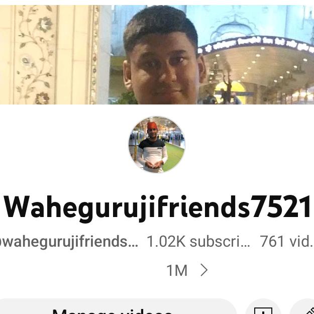 wahegurujifriends channel ?