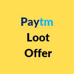 Free Paytm cash loot 