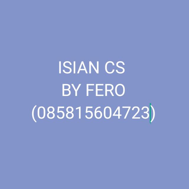 ISIAN CS BY #FERO¹