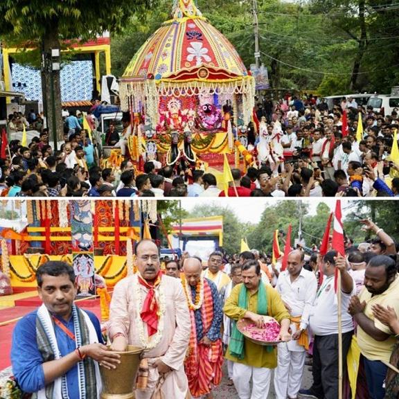 Hauz Khas BJP Jansamvad Yatra Samiti