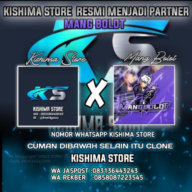 STOCK1 |KISHIMA STORE X MANG BOLOT?