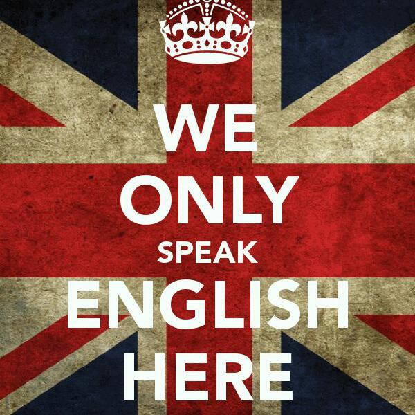 English speaking only.