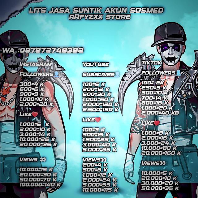 INFO SUNTIK BY RFYZXX STORE