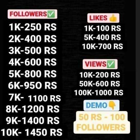 Instagram followers