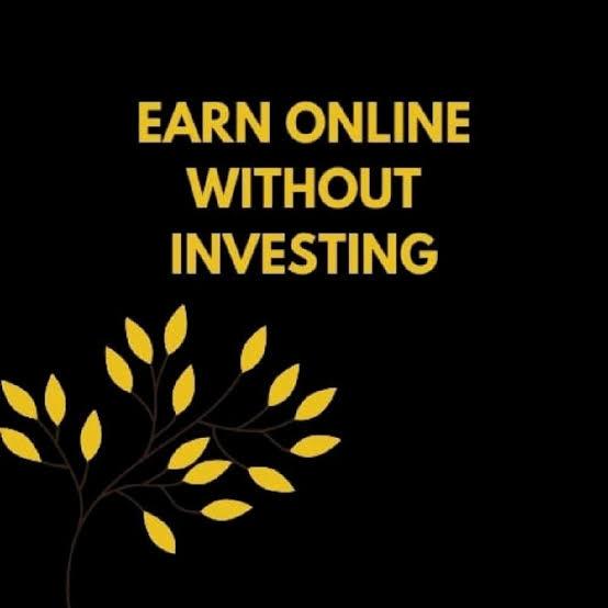 Online earning without investment ?