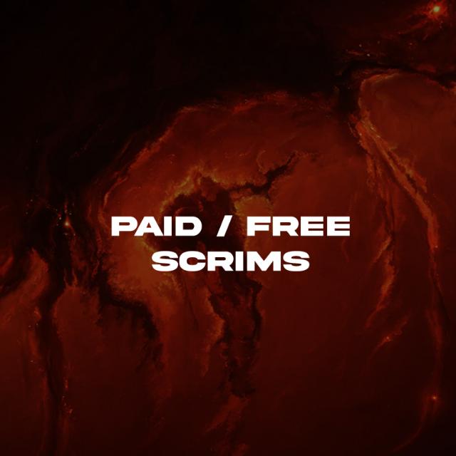 XOR ESPORTS PAID SCRIMS ??