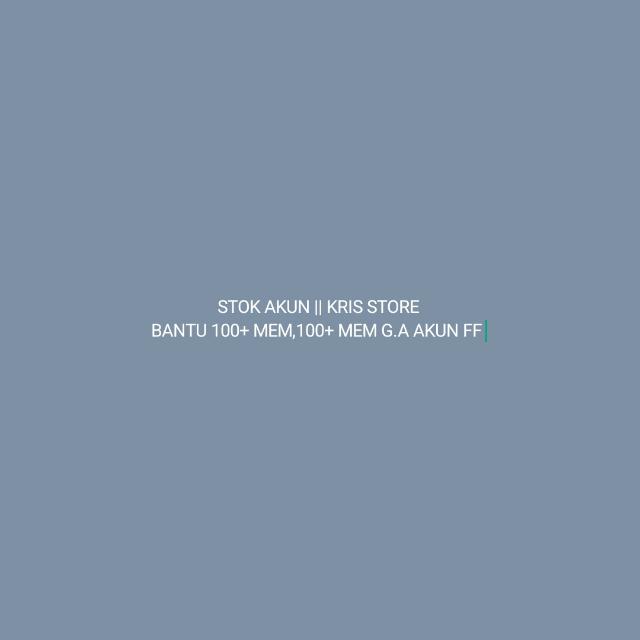 STOK AKUNKRIS STORE Whatsapp group
