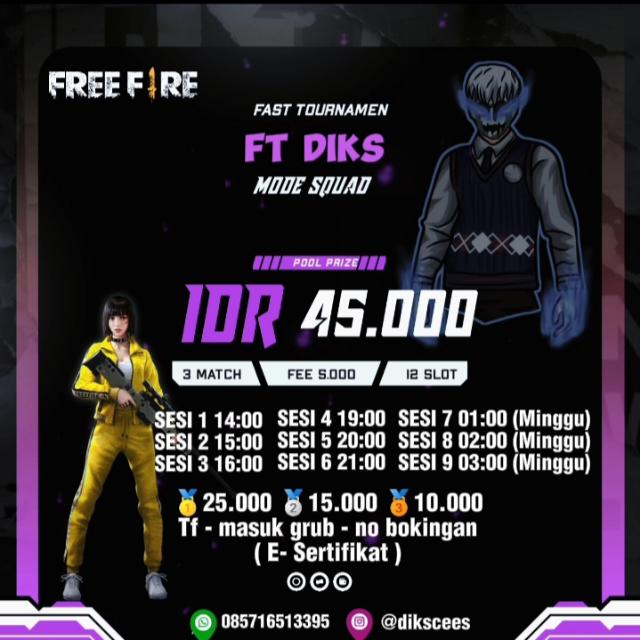 Fasture Online Free Fire 
