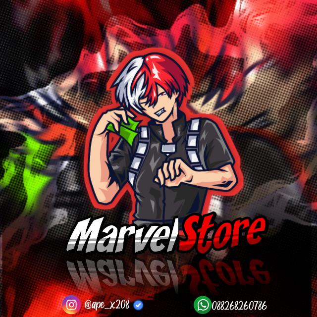 STOK RESS MARVEL STORE #1✅