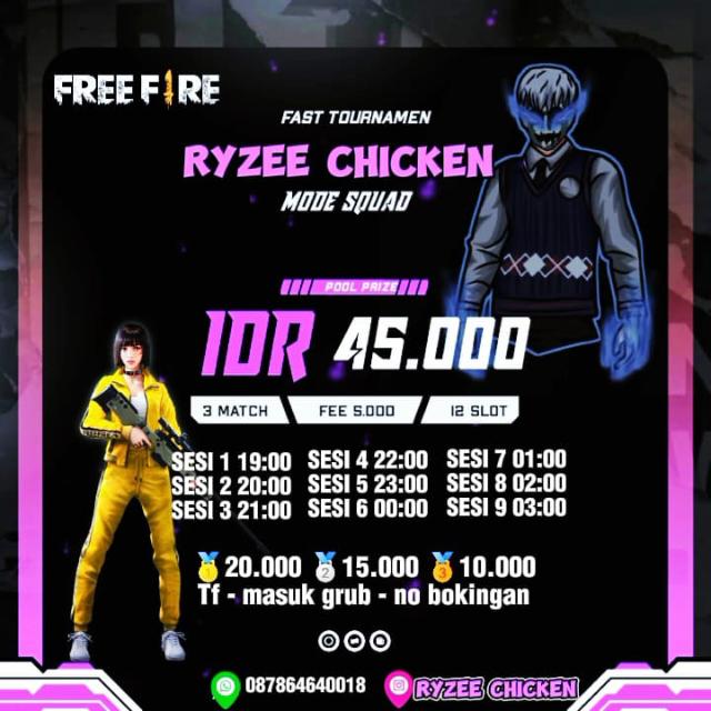 INFO SEPUTAR TURNAMEN BY RYZEE Whatsapp group