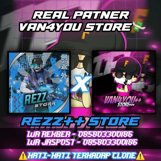 STOCK VAN4YOU REZZ STORE Whatsapp group